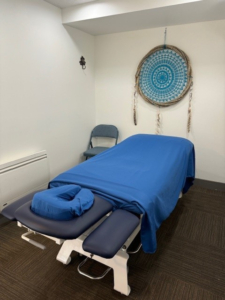 massage Therapy treatment room