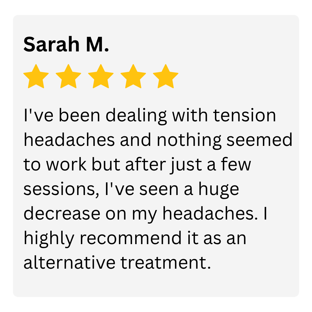 Sarah M - Review